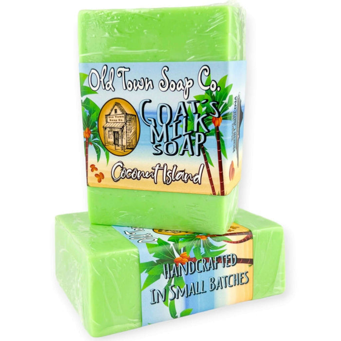 Coconut Island -Goat's Milk Soap - Old Town Soap Co.