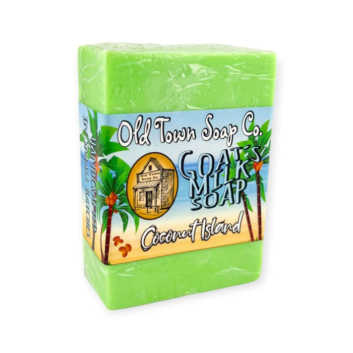 Coconut Island -Goat's Milk Soap - Old Town Soap Co.