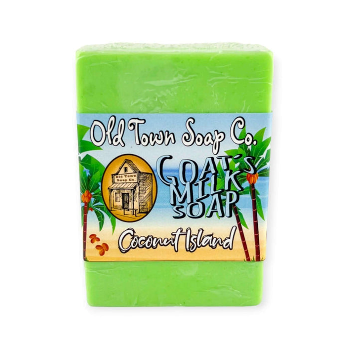 Coconut Island -Goat's Milk Soap - Old Town Soap Co.