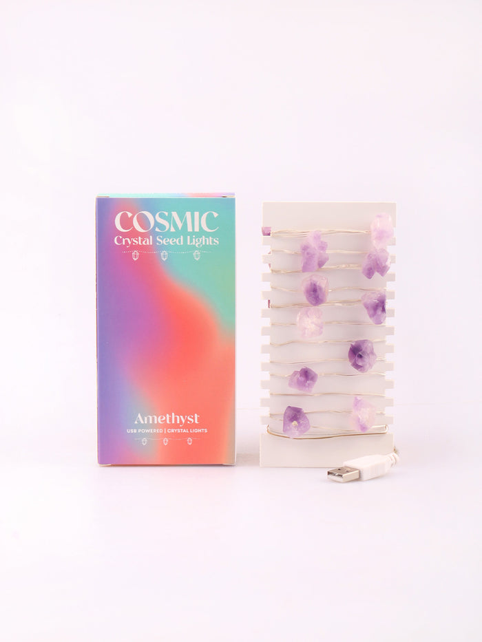 Cosmic Crystal Seed Lights | Amethyst-Image 2