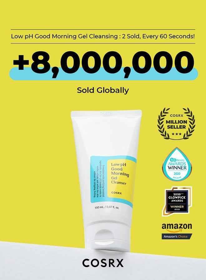 COSRX Low pH Good Morning Gel Cleanser - Face Cleanser - COSRX -- United Arab Emirates -- Pinky Cosmetics