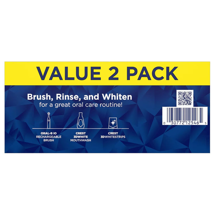 Crest 3D White Advanced Radiant Mint Toothpaste 3.3 oz - 2 Ct - 6 Pack