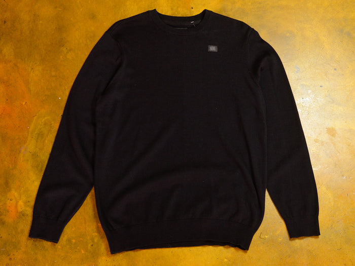 Crew Label Knit Crew - Black