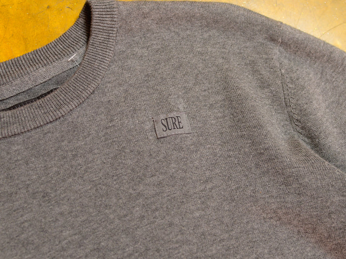 Crew Label Knit Crew - Grey