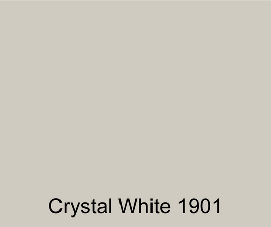 Crystal White custom color ISO NPG polyester gel coat for a protective high gloss finish.