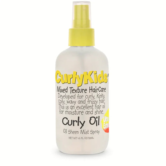CURLY KIDS  Mixed Texture HairCare Curly Oil 4 oz (118 mL)