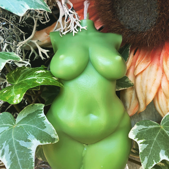 Curvy Goddess Shaped Candles