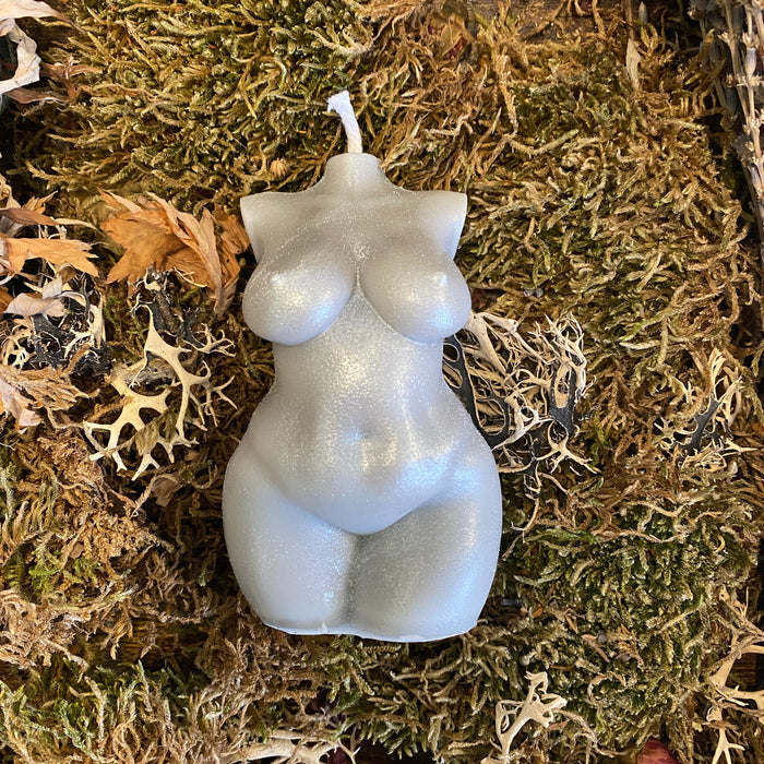 Curvy Goddess Shaped Candles