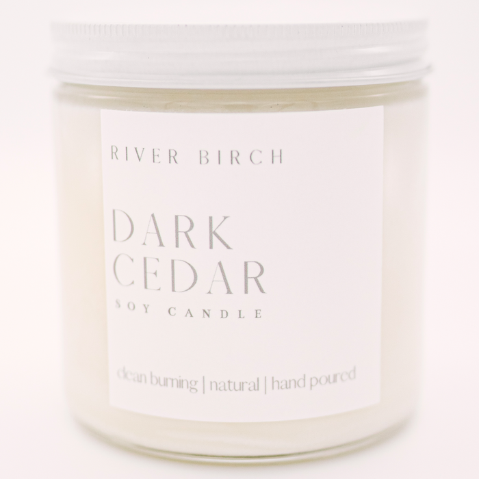 Dark Cedar - 16 oz Clear Jar