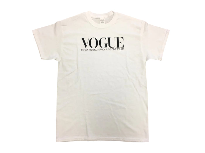 Dear Skating - Vogue Skateboard Magazine T-Shirt - White
