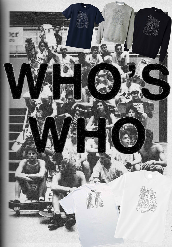 Dear Skating - Who’s Who T-Shirt - Navy