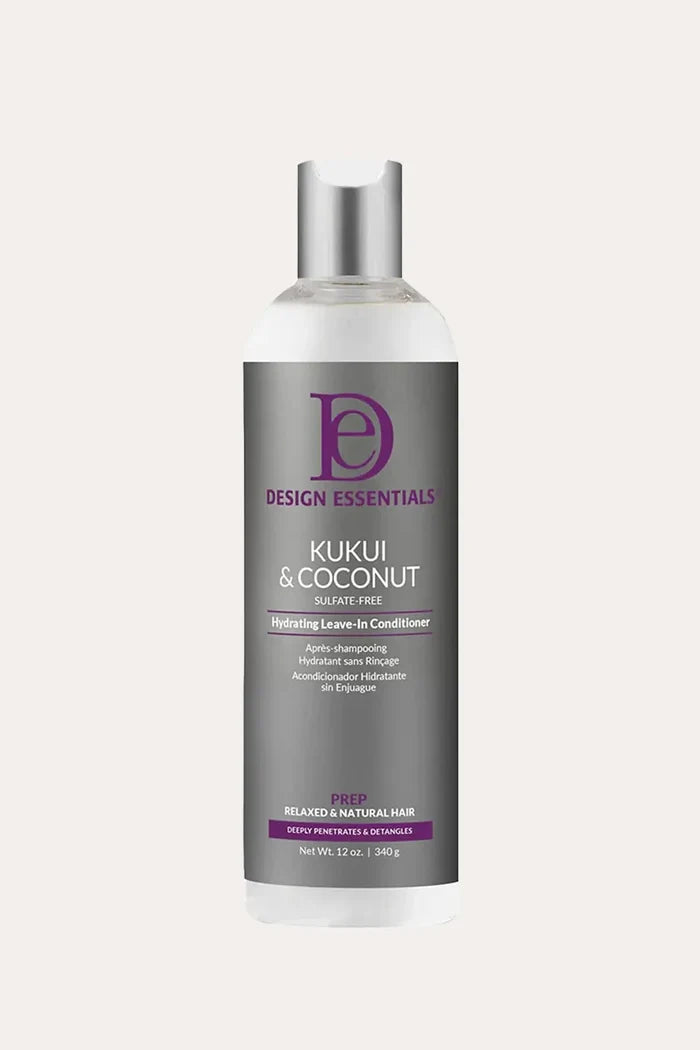 DESIGN ESSENTIAL KUKUI & COCONUT HYDRATING LEAVE-IN CONDITIONER