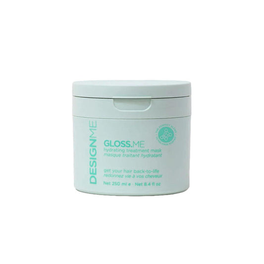 Design.Me Gloss.Me Hydrating Treatment Mask 8.4oz (Runway) - Design.ME | Available at Studio 360 Salon, Chatham, NJ