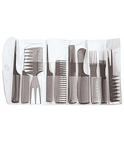 Diane 10-Pack Comb Set - Palms Fashion Inc.