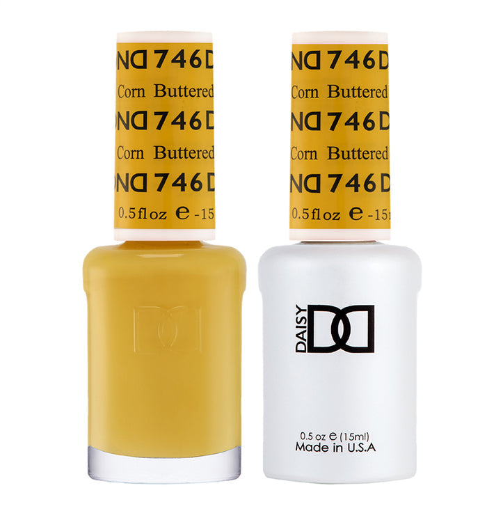 DND Gel Nail Polish Duo 746 - Buttered Corn