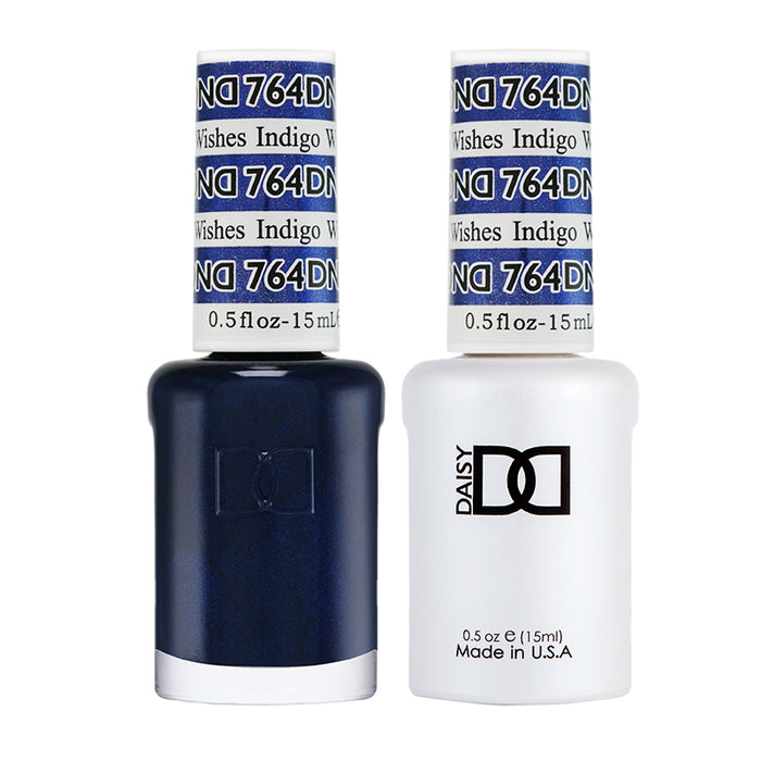 DND Gel Nail Polish Duo 764 - Indigo Wishes