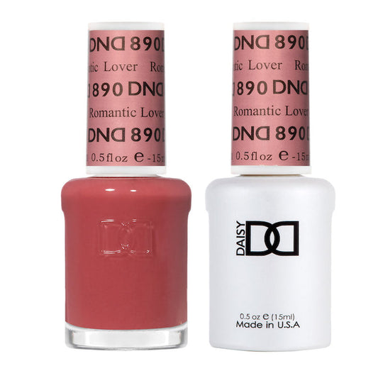 DND Gel Nail Polish Duo 890 - Romantic Lover