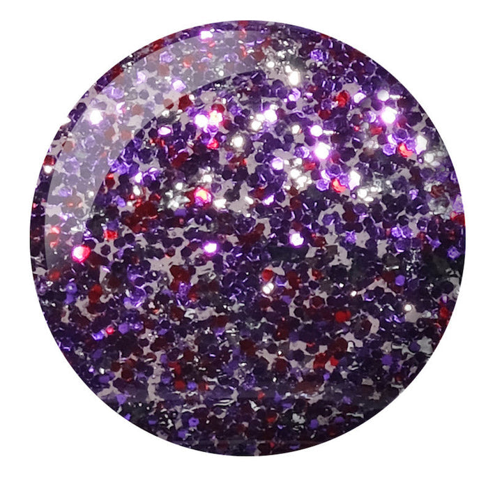 DND Gel Super Glitters #924 Purple Aura