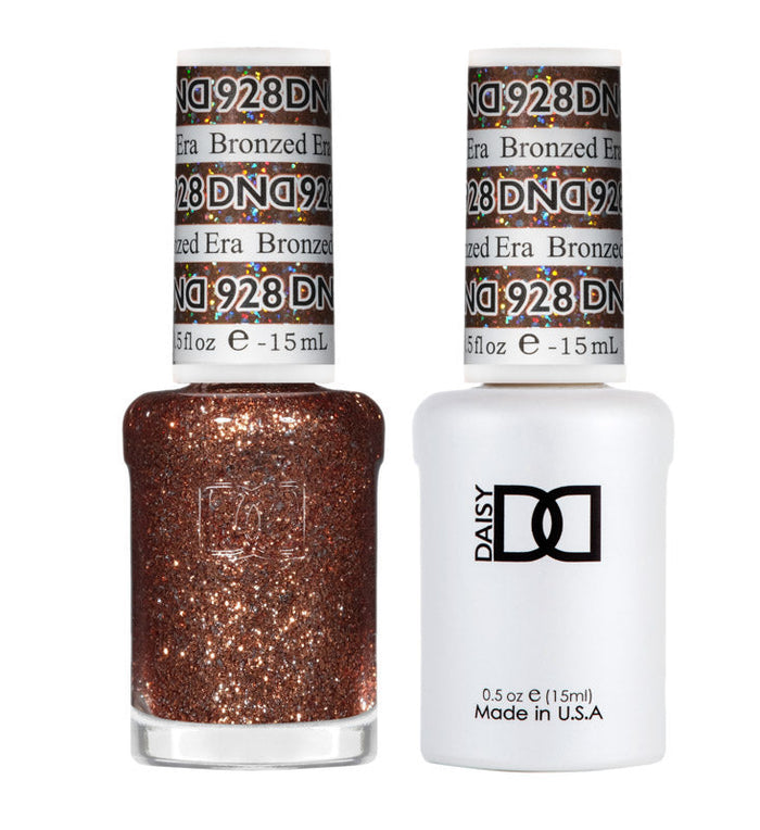 DND Gel Super Glitters #928 Bronzed Era