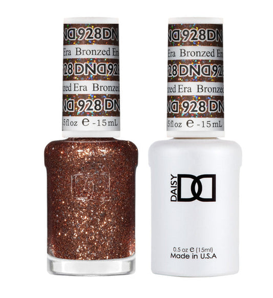 DND Gel Super Glitters #928 Bronzed Era