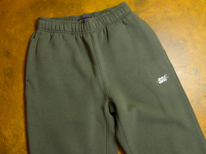 Droor SM Relaxed Track Pant - Army Green