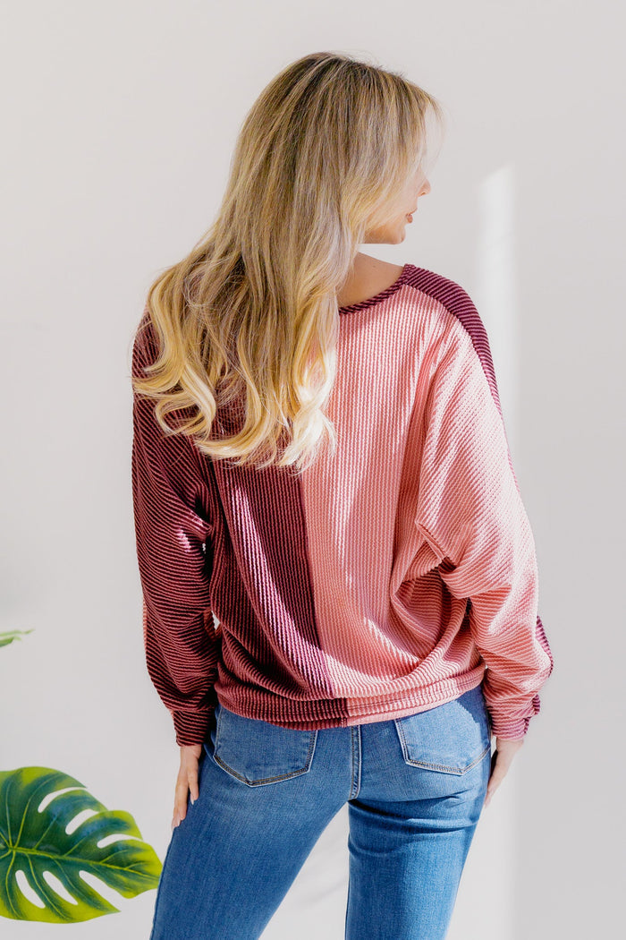 Dusky Rose Duo Top