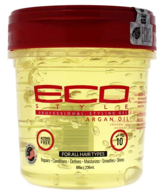ECO STYLER MORROCAN ARGAN OIL STYLING GEL 8 OZ - Palms Fashion Inc.