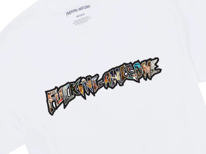 F.A - Dill Collage T-Shirt - White
