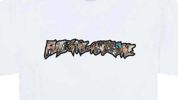 F.A - Dill Collage T-Shirt - White