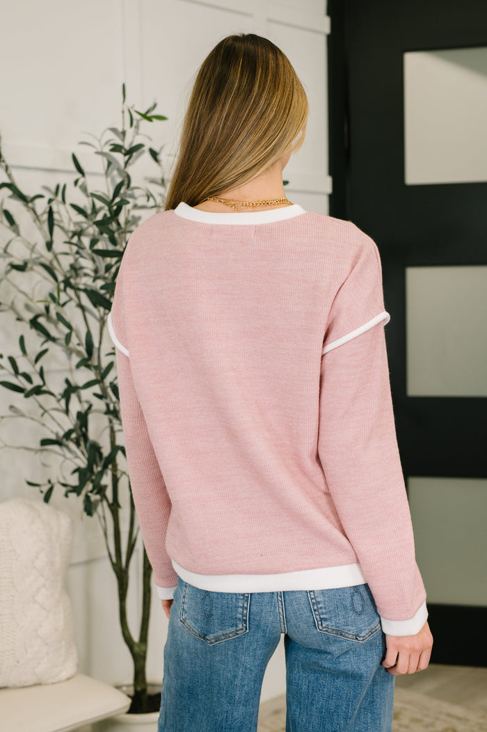 Feeling Restless Textured Drop Shoulder Top