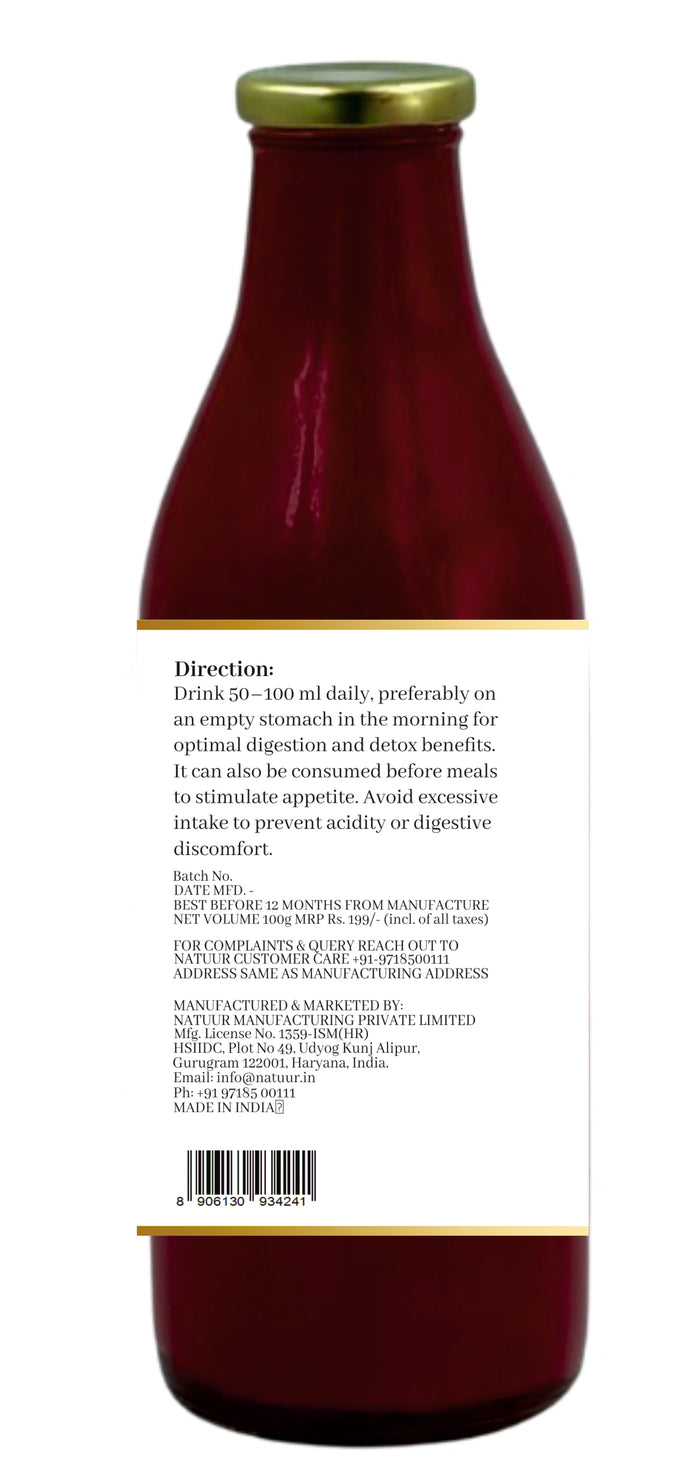 FERMENT | Fresh Kanji Drink | Beetroot | Carrot | Mustard | Refreshing | Balancing | Gut friendly