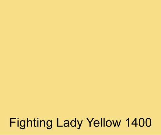 Fighting Lady Yellow colored polyester gel coat resin for uses that include boat building, repairs and molds.