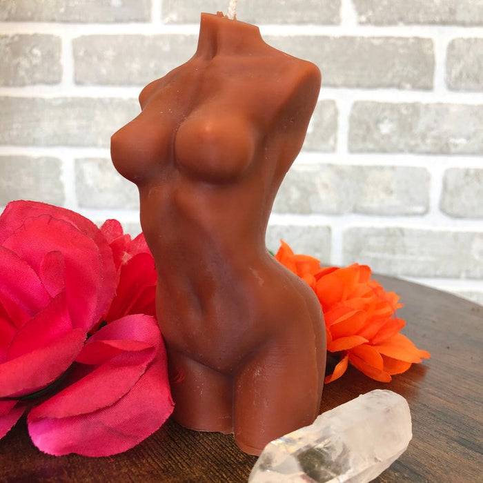 Figure Shaped Candle (Female Torso) - Goddesses, Queens & Wild Women