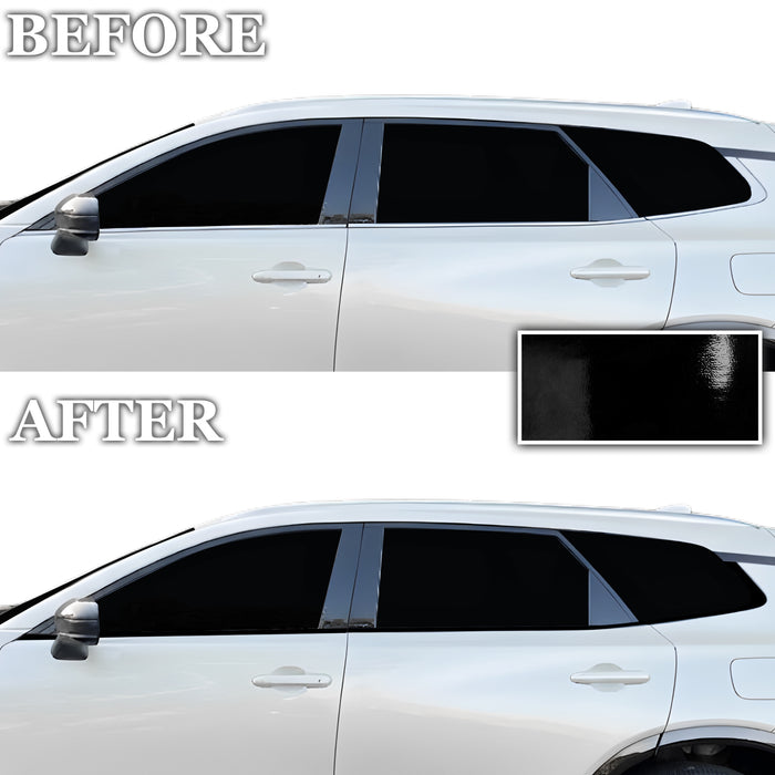 Fits Toyota Crown Signia 2025-2027 Vinyl Chrome Delete Grille Blackout Decal Stickers Overlay Film - Bogar Tech Designs