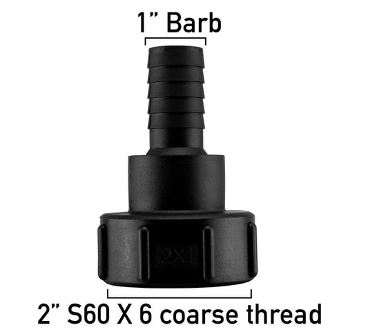 Fuel Gun with 1in Rubber Hose and Tank Adaptor Set Water Connector Car Accessory