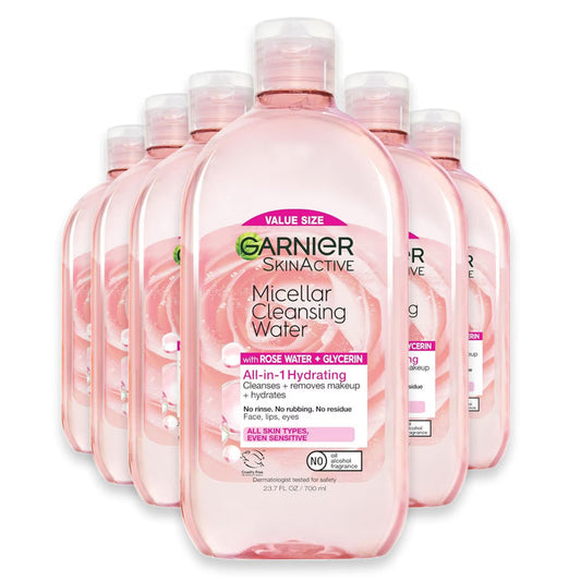 Garnier SkinActive Micellar Rose Water - 23.7 oz - 6 Pack