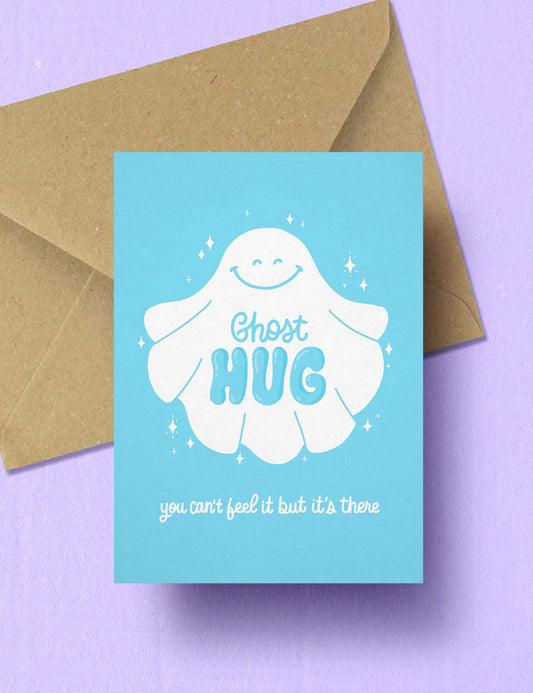 Ghost hug card