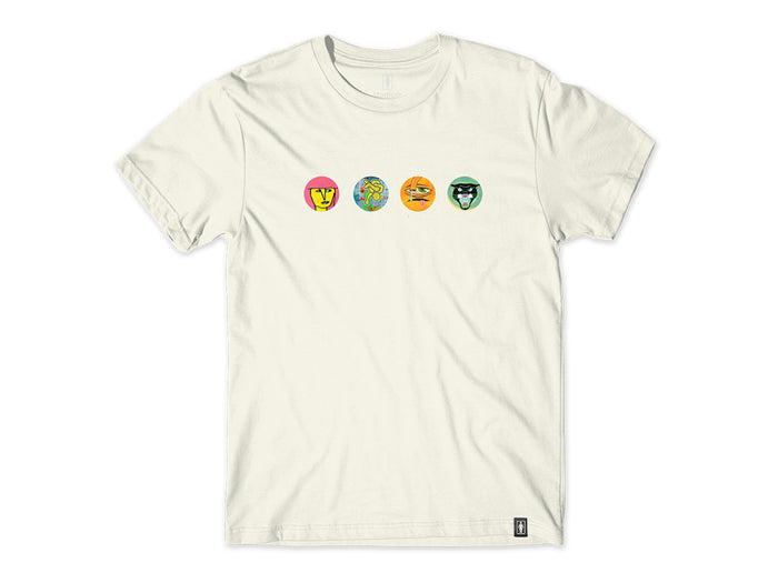 Girl - Legends Heads T-Shirt - Cream