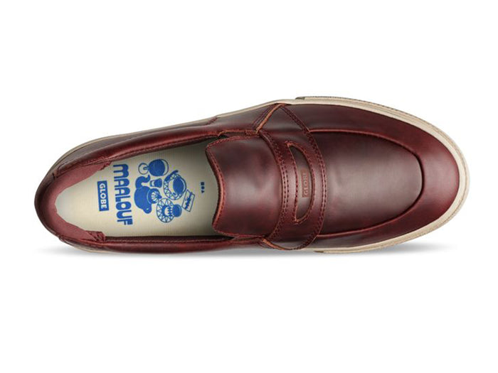 Globe - Liaizon Pull Up Leather - Oxblood / Maalouf