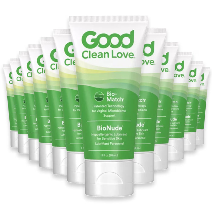 Good Clean Love BioNude Water-Based Personal Lubricant - 3 oz - 24 Pack