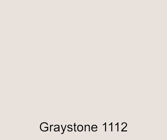 Small color swatch for Graystone light gray custom colored ISO NPG polyester gel coat.