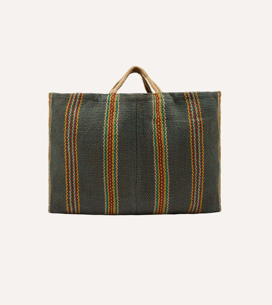 Grey Maison Bengal Extra Large Jute Poresh Tote Bag