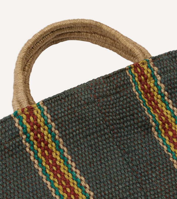Grey Maison Bengal Extra Large Jute Poresh Tote Bag