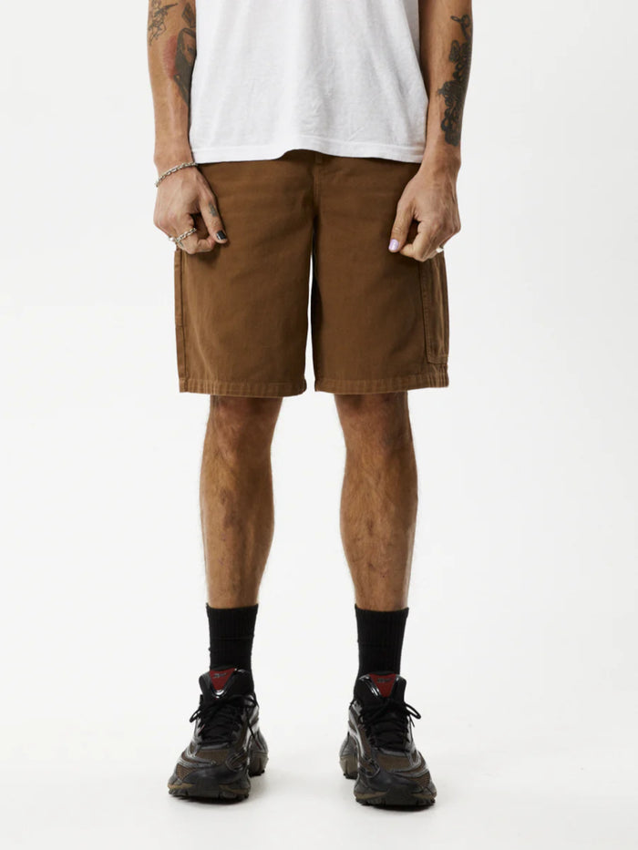 Harper - Recycled Carpenter Shorts | Toffee-Image 1