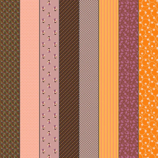Hazel 18291 11 (F3226)- Gathered Lollie- Fat Quarter