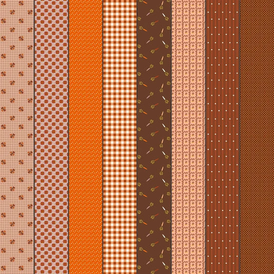 Hazel 18294 11 (F3232)- Gathered Lollie- Fat Quarter