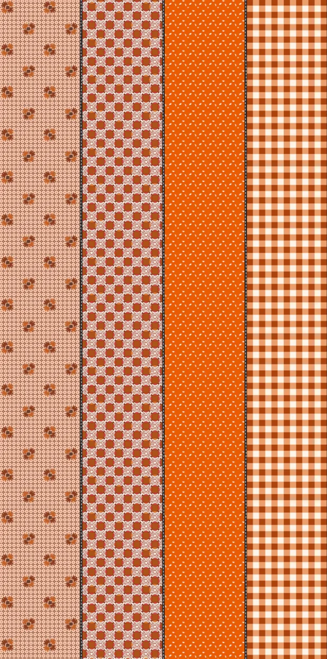 Hazel 18294 11 (F3232)- Gathered Lollie- Fat Quarter
