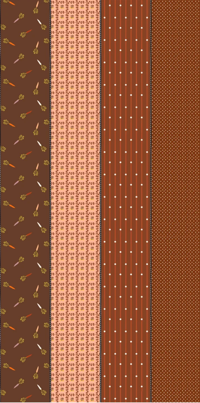 Hazel 18294 11 (F3232)- Gathered Lollie- Fat Quarter