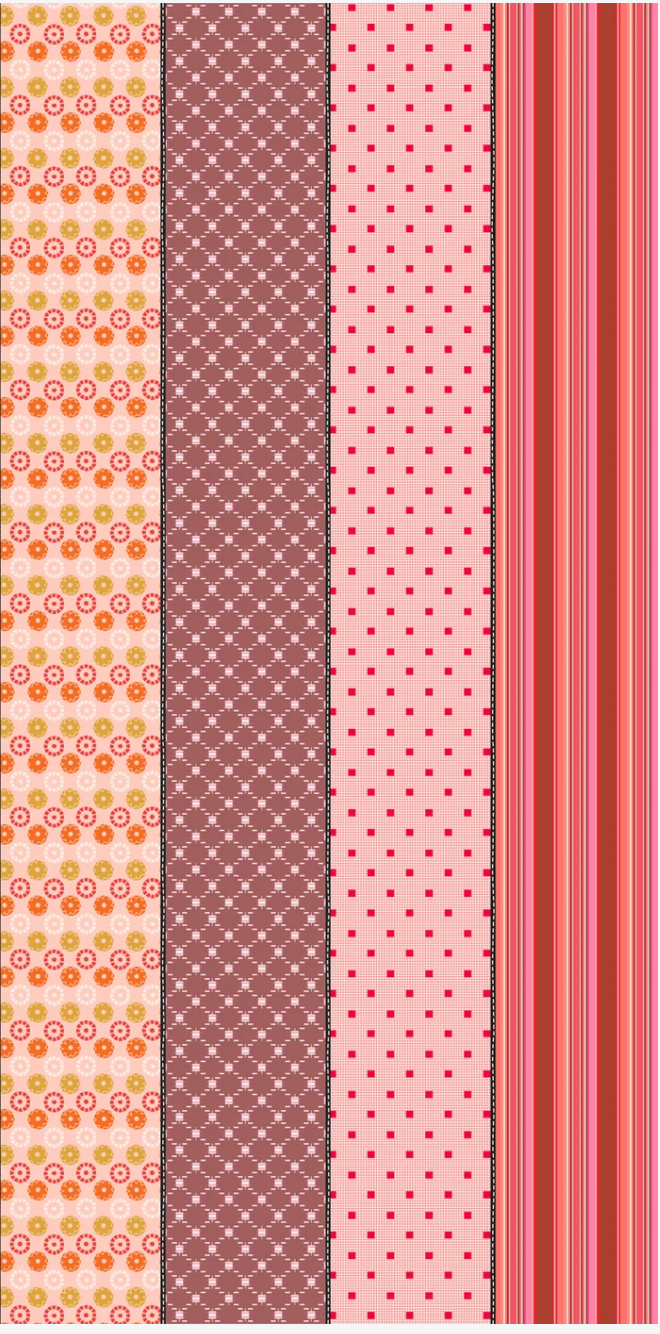 Hazel 18295 11 (F3234)- Gathered Lollie- Fat Quarter