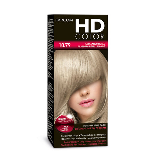 HD COLOR HOME DYE KIT | 10.79 - Platinum Pearl Blonde 60ml